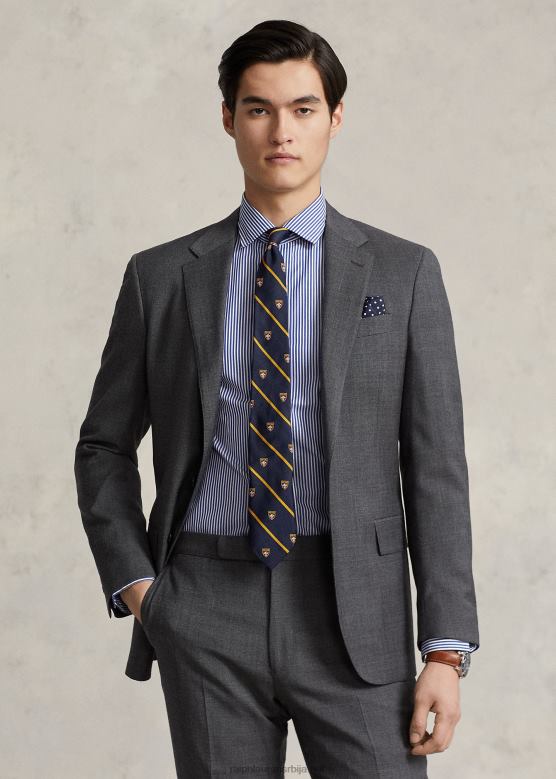 мушкарци Ralph Lauren кошуља од поплина по мери V2V448597 краљевски/бели