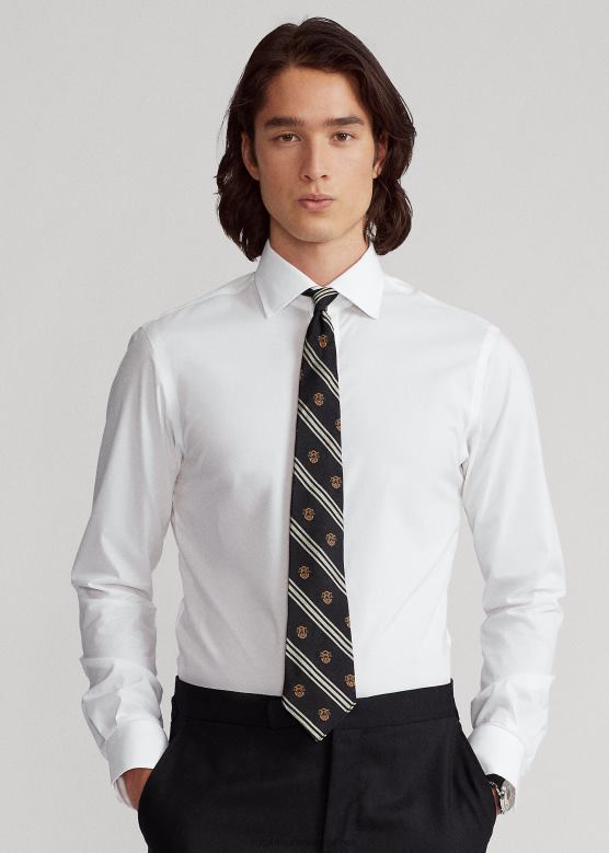 мушкарци Ralph Lauren регент слим фит кошуља од поплина V2V448671