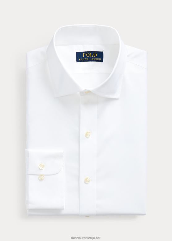 мушкарци Ralph Lauren регент слим фит кошуља од поплина V2V448672