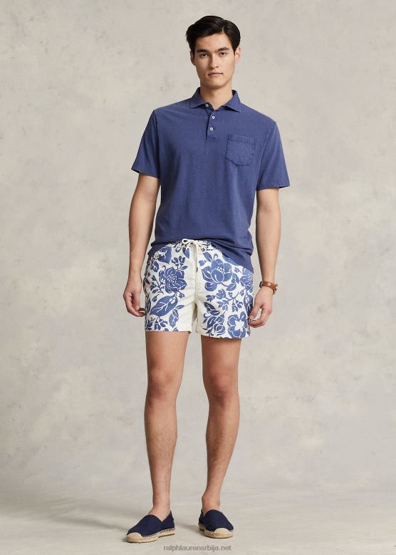 мушкарци Ralph Lauren 4-инчни купаћи пртљажник V2V441099 седласти гребен