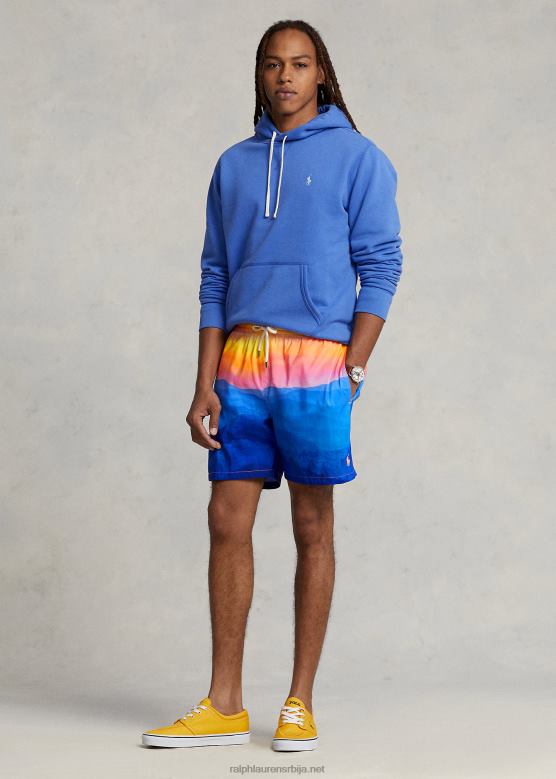 мушкарци Ralph Lauren 5,75-инчни путнички класични купаћи гепек V2V44766 ридгецрест фото штампа