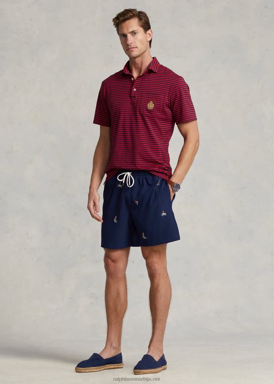 мушкарци Ralph Lauren 5,75-инчни путнички класични купаћи гепек V2V448564 невпорт морнарица