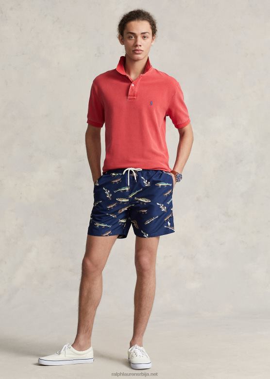 мушкарци Ralph Lauren 5,75-инчни путнички класични купаћи гепек V2V44860 мулти