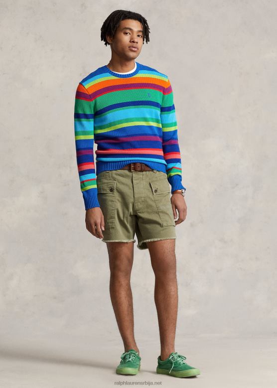 мушкарци Ralph Lauren 6 инча опуштеног кроја теретни кратак од кепера V2V441104 умор зелено