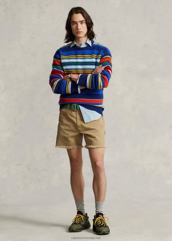 мушкарци Ralph Lauren Кратко платно опуштеног кроја од 6 инча V2V448469 патка смеђа