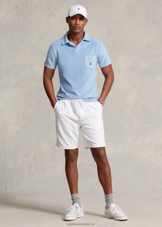 мушкарци Ralph Lauren 7,5 инча кратка фротир V2V44422 бео