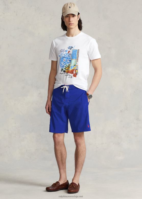 мушкарци Ralph Lauren 8,5-инчни купаћи гаћица каилуа цлассиц фит V2V44560 рагби краљевски