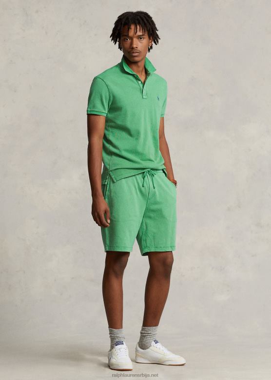 мушкарци Ralph Lauren 8-инчни спа фротир кратки V2V44757 оптичка зелена