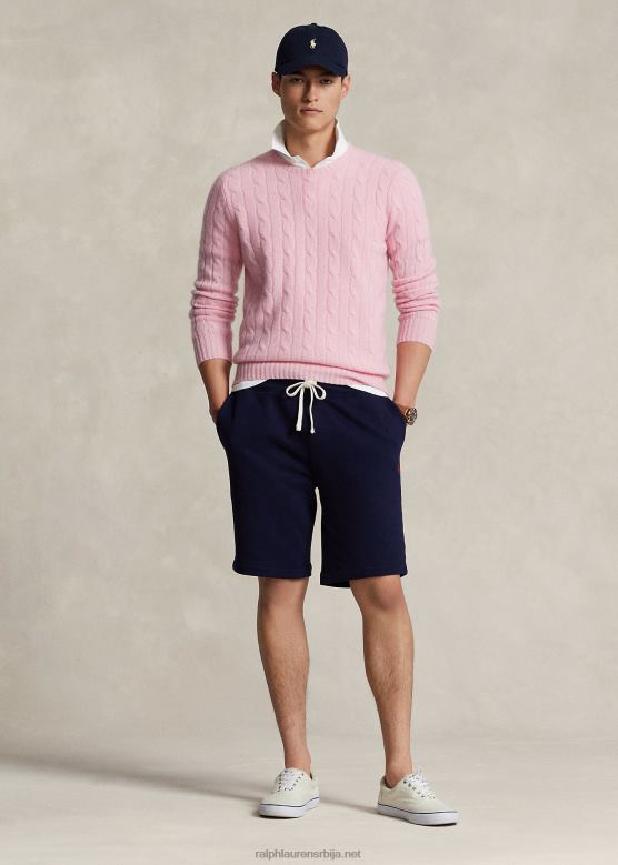 мушкарци Ralph Lauren рл флис 9,5 инча кратак V2V44342 крстарење морнарице