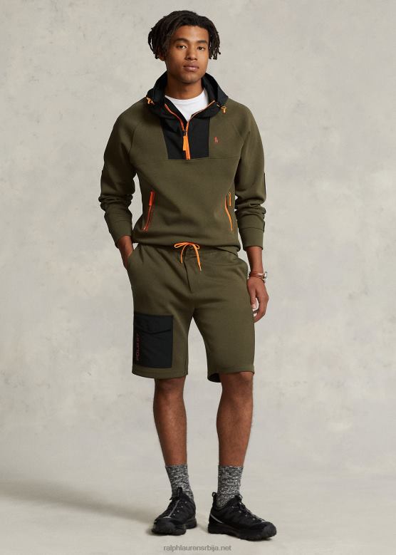мушкарци Ralph Lauren 9-инчни водоодбојни теретни кратки V2V448461 крошња маслина