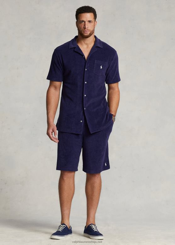 мушкарци Ralph Lauren фротир кратка V2V441662 невпорт морнарица