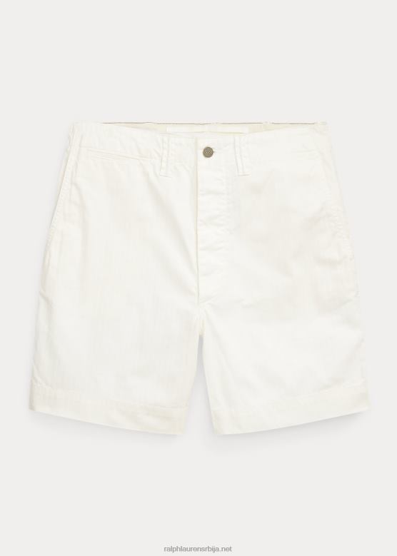 мушкарци Ralph Lauren рибља кост кепер поље кратко V2V441707 бео