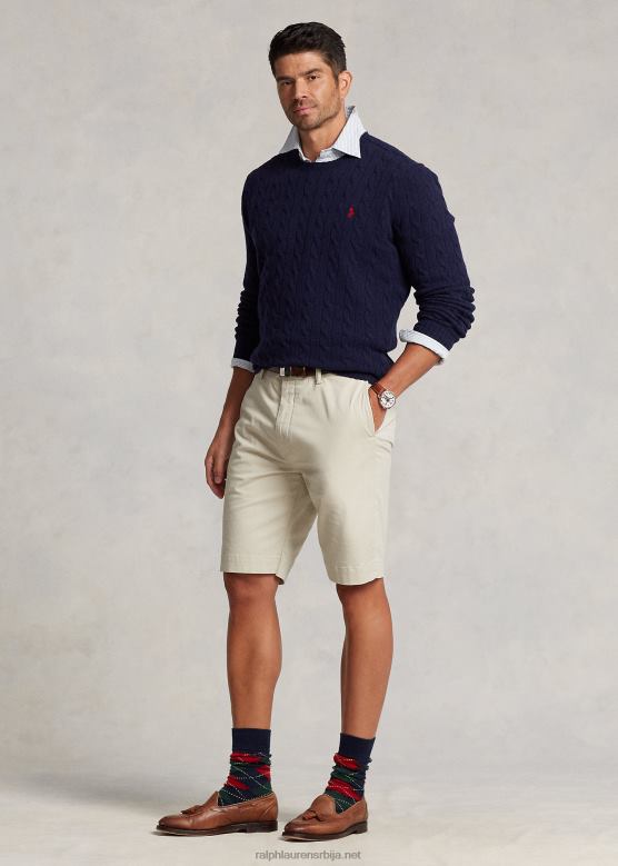 мушкарци Ralph Lauren стритцх цлассиц фит цхино схорт V2V441866 класични камен