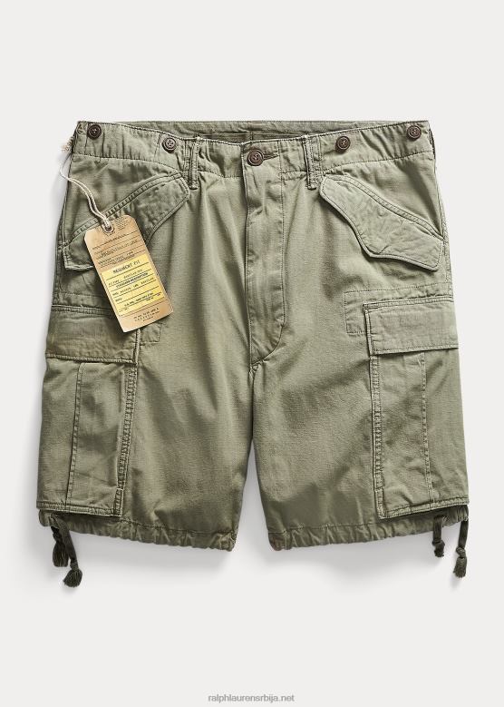 мушкарци Ralph Lauren рипстоп царго схорт V2V448694 склониште зелено