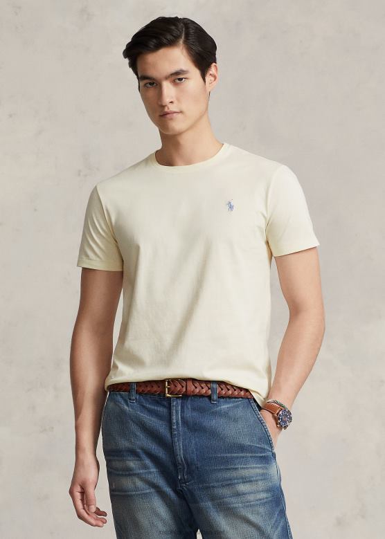 мушкарци Ralph Lauren мајица са округлим изрезом од дреса-све пристаје V2V44156 водич крема