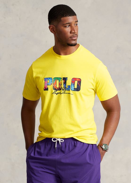 мушкарци Ralph Lauren мајица са логом V2V441561 згњечити лимун