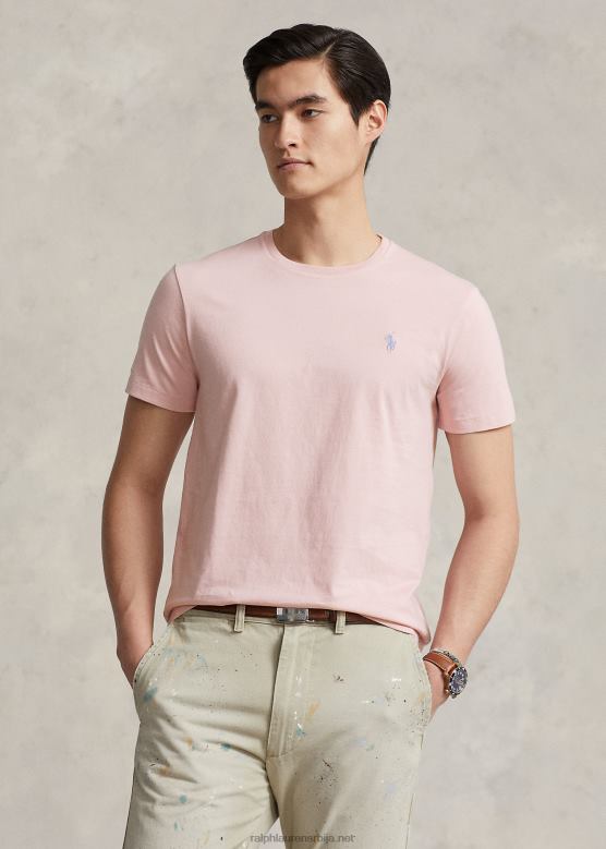 мушкарци Ralph Lauren мајица са округлим изрезом од дреса-све пристаје V2V44162 сурфсиде росе