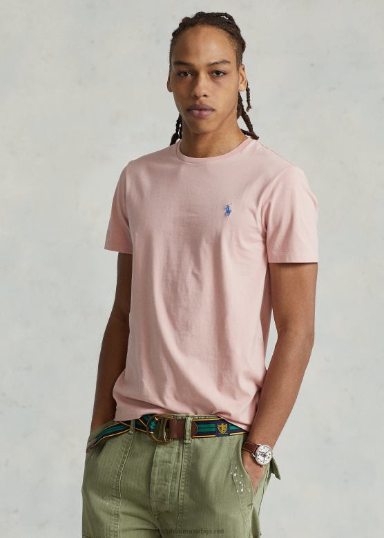 мушкарци Ralph Lauren мајица са округлим изрезом од дреса-све пристаје V2V44177 адирондацк росе