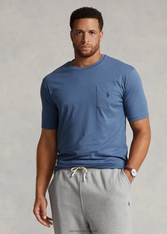 мушкарци Ralph Lauren мајица са џепом од дреса V2V441852 царсон блуе