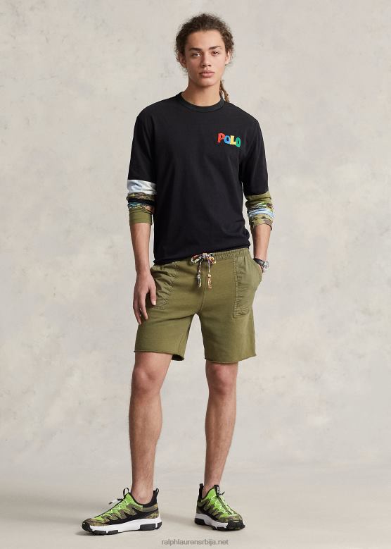 мушкарци Ralph Lauren мајица од дреса са класичним логом V2V448656 црни мулти