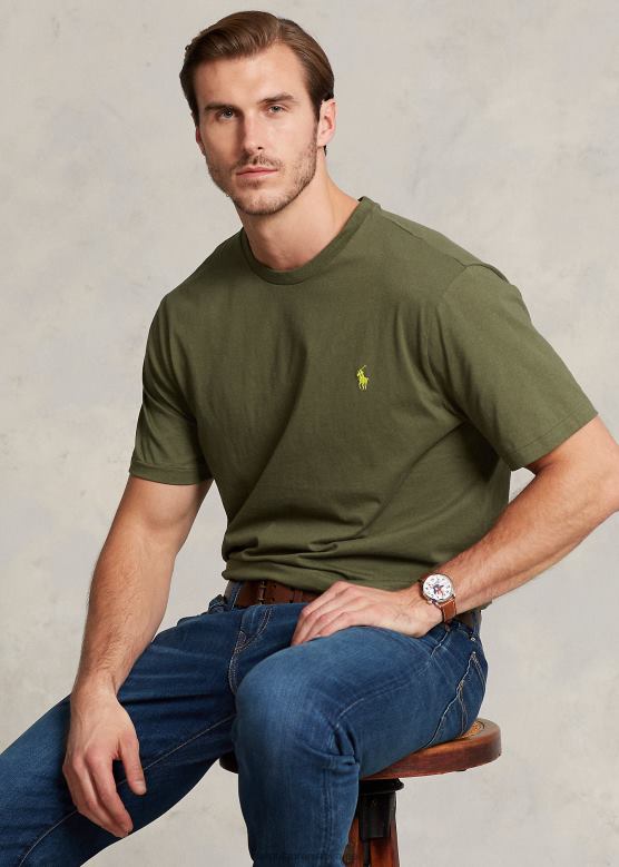 мушкарци Ralph Lauren мајица са кратким изрезом од дреса V2V448711 тамна жалфија