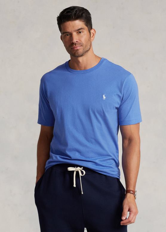 мушкарци Ralph Lauren мајица са кратким изрезом од дреса V2V448716 маидстоне блуе