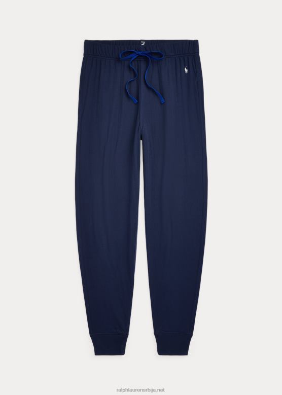 мушкарци Ralph Lauren контрастно трим спавање јоггер V2V44697 крстарење морнарица/сребро