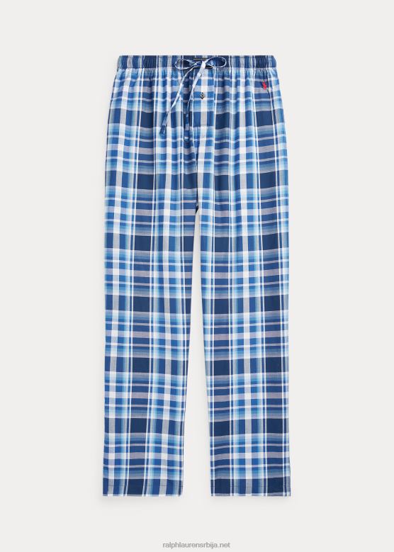 мушкарци Ralph Lauren кариране пиџама панталоне V2V44705 монро плаид