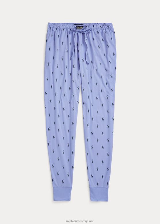 мушкарци Ralph Lauren сигнатуре пони слееп јоггер V2V448718 лафаиетте карирани / морнарски