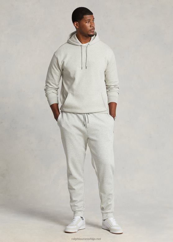 мушкарци Ralph Lauren дупло плетене панталоне V2V441530 лагани спортски хеатхер