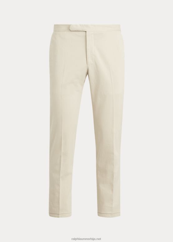 мушкарци Ralph Lauren панталоне од растезљивог цхино одела обојеног одећом V2V441197 каки