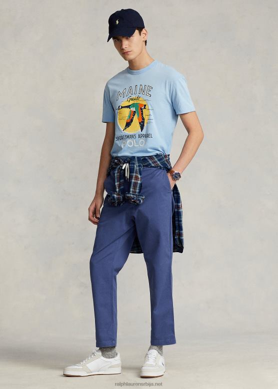 мушкарци Ralph Lauren поло препстер класичне чино панталоне V2V44578 стари краљевски