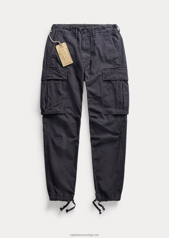 мушкарци Ralph Lauren вишак платнене панталоне за терет V2V448704 црн