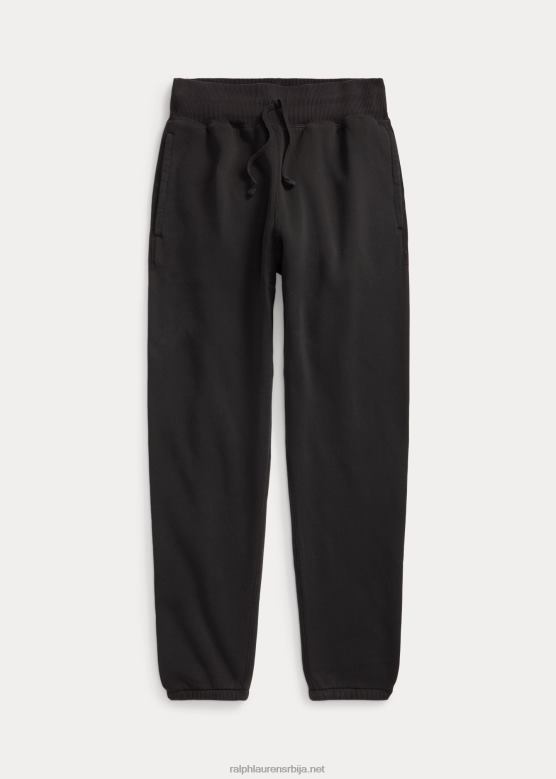 мушкарци Ralph Lauren флис тренирка V2V441713 избледела црна