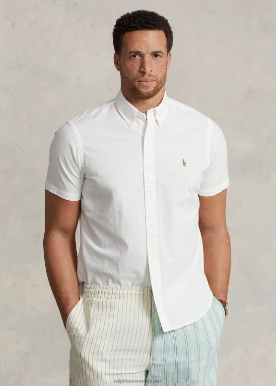 мушкарци Ralph Lauren шамбре кошуља V2V441431 бео