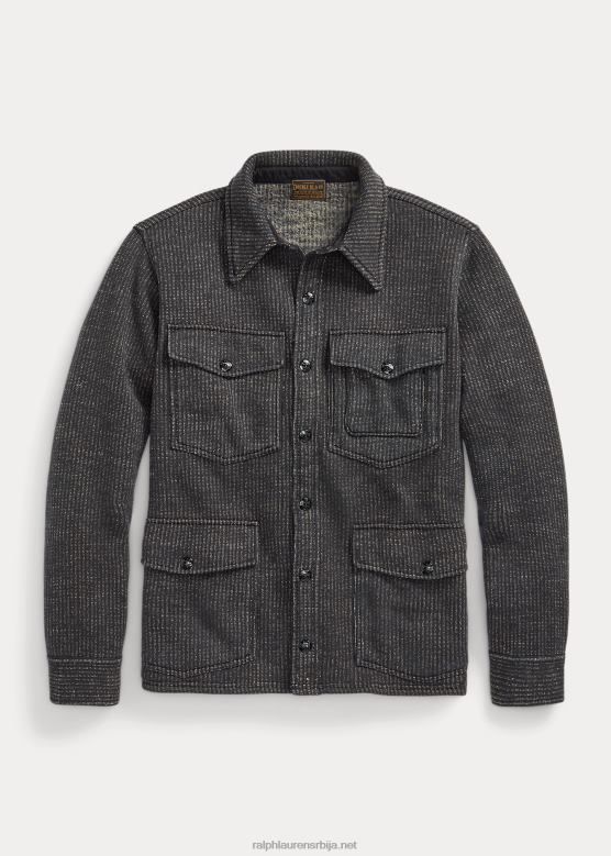 мушкарци Ralph Lauren жакард мајица V2V441781 угаљ/крема