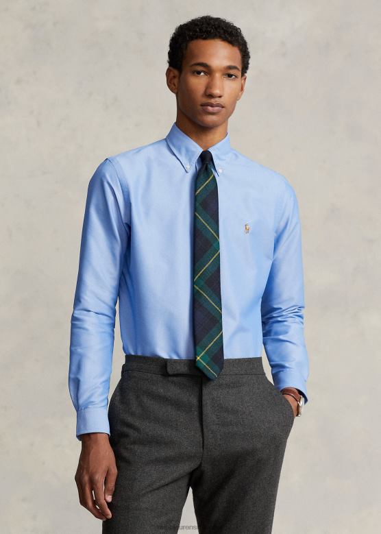 мушкарци Ralph Lauren Оксфордска кошуља класичног кроја V2V44790 Плави