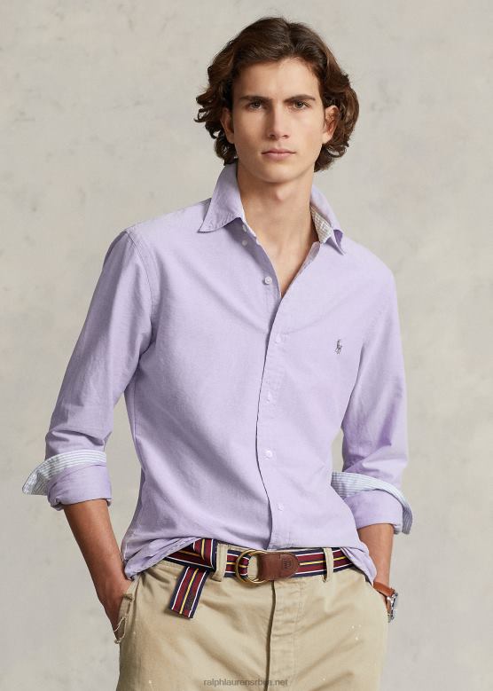 мушкарци Ralph Lauren легендарна оксфордска кошуља-све пристаје V2V448377 чичак