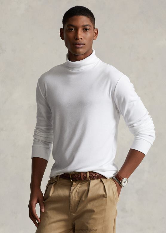 мушкарци Ralph Lauren ребраста долчевина од мешавине памука V2V448639 бео