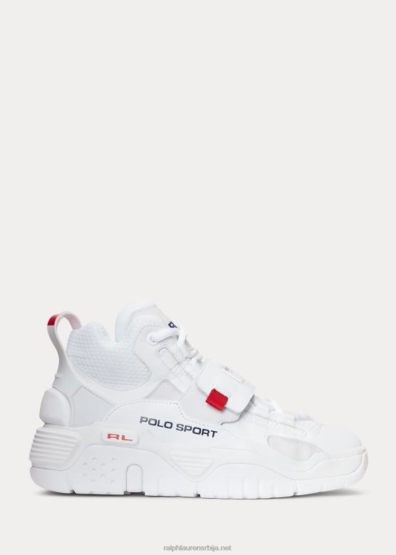 мушкарци Ralph Lauren пс100 високе патике V2V441935 бела/нави/рл2000 црвена