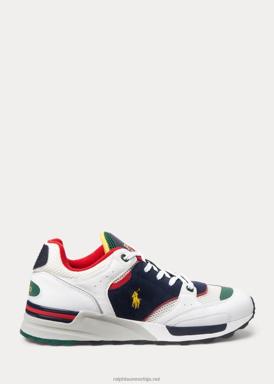 мушкарци Ralph Lauren патике трацкстер 200 V2V441959 бела/плава