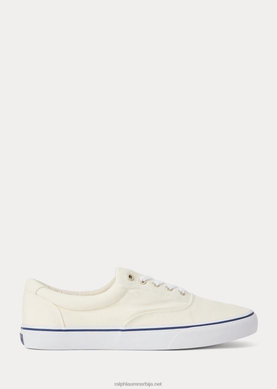 мушкарци Ralph Lauren кеатон платнене патике V2V442029 пергамент крем