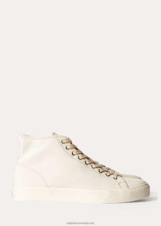 мушкарци Ralph Lauren Маипорт платнене патике V2V442125 платно природно