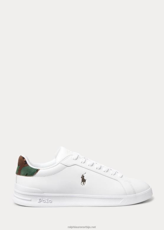 мушкарци Ralph Lauren херитаге цоурт ии патике V2V448724 бела/камо
