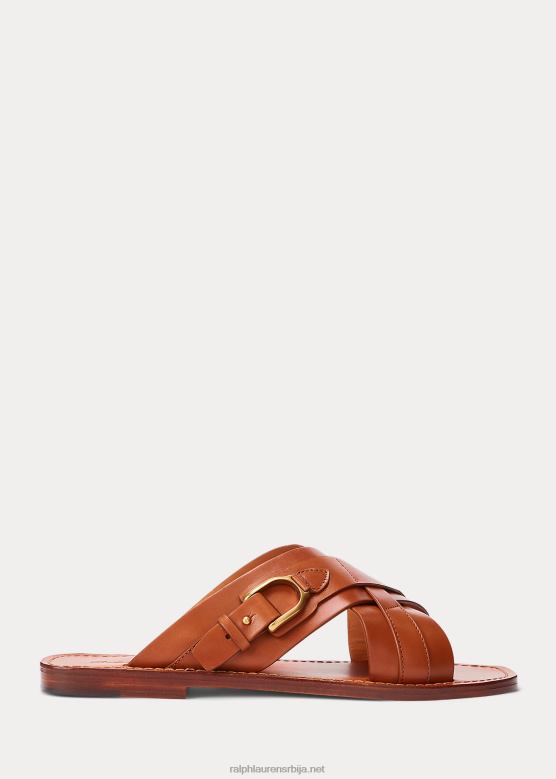 мушкарци Ralph Lauren велингтон сандале од телеће коже V2V442150 рл злато