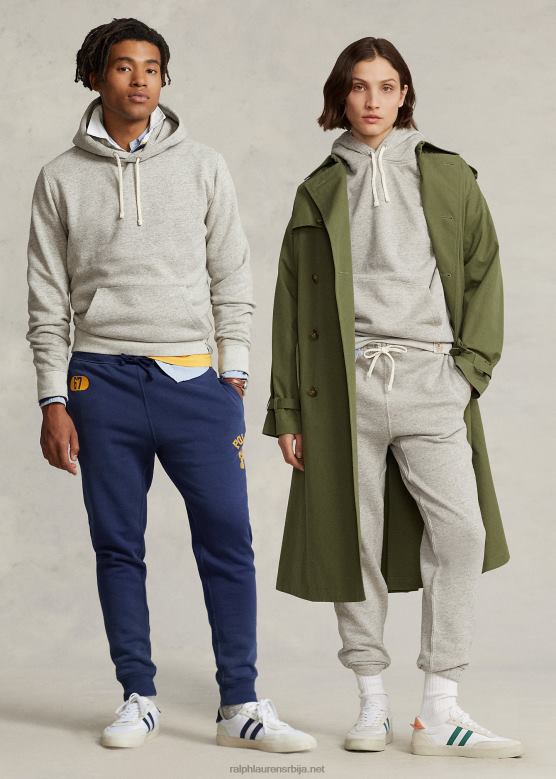 унисек Ralph Lauren дуксерица од флиса V2V443406 лофт хеатхер