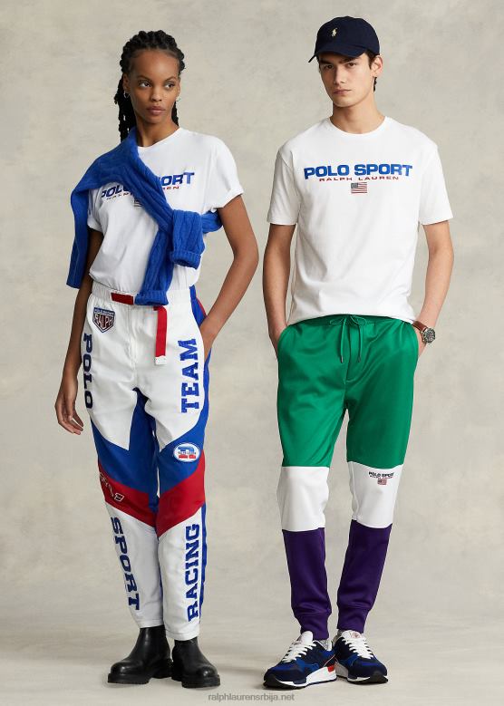 унисек Ralph Lauren мајица класичног поло спортског дреса V2V443412 бео