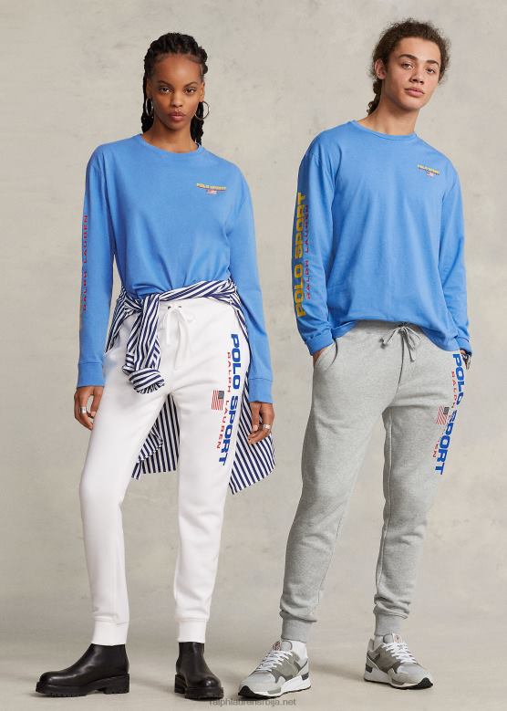 унисек Ralph Lauren мајица класичног поло спортског дреса V2V44455 плава орбита